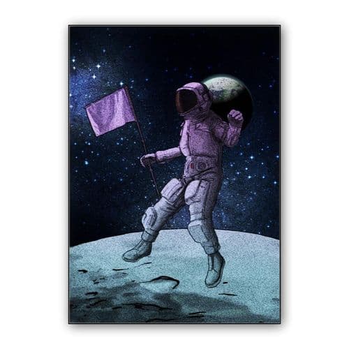 Astronaut wall art poster