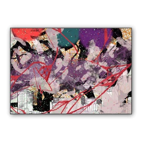 Galactica 3000 wall art poster