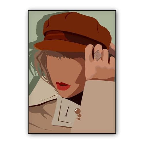 Taylor Swift wall art poster