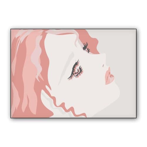 Malinconia In Rosa wall art poster