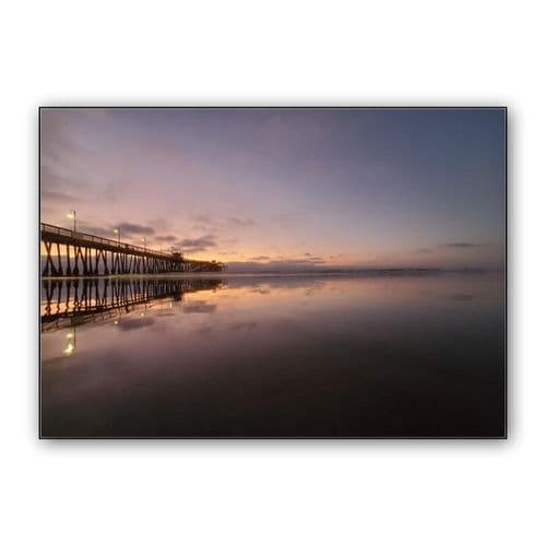 Imperial Beach sunset wall art poster
