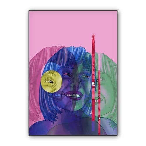 Follow Me wall art poster