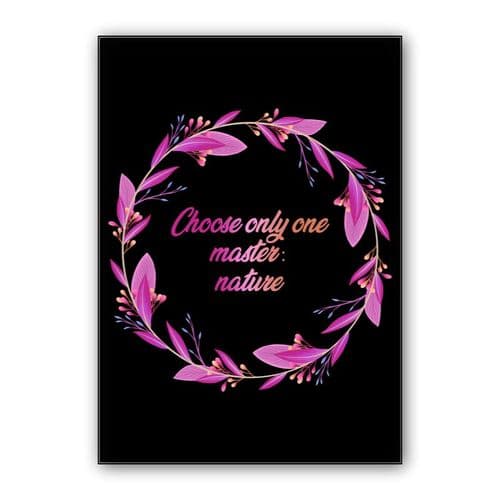 Only one master wall art poster