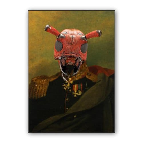 Bugged Out wall art poster
