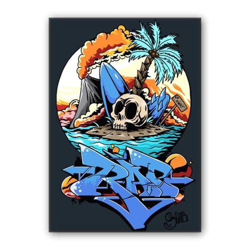 Graffsurf wall art poster