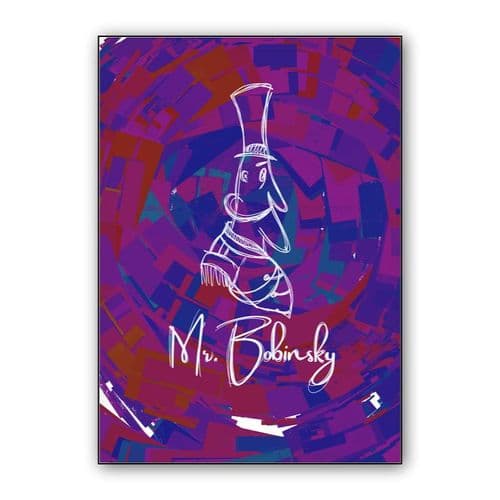 Mr. Bobinsky wall art poster