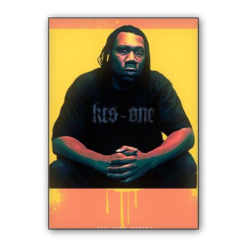 Krs-One Legends Series wall art poster