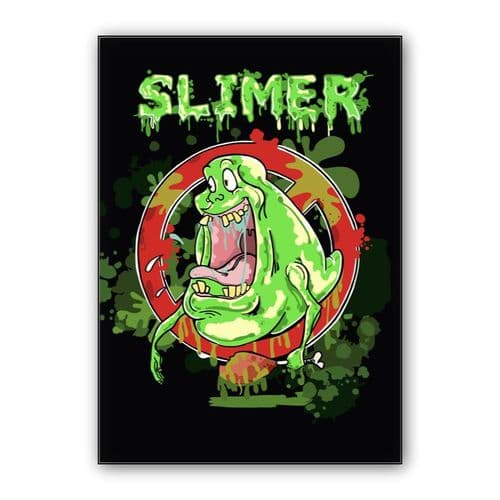 Slimer wall art poster