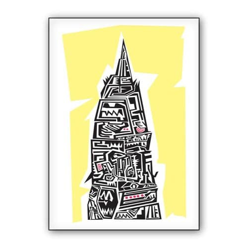 Babel wall art poster