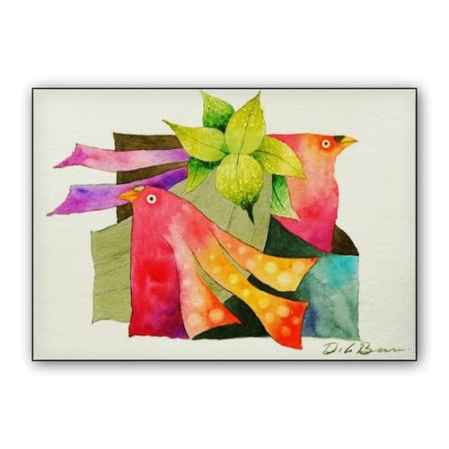 Nature birds wall art poster