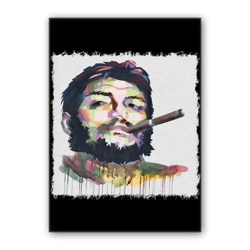 The Man of the Cigar wall art poster