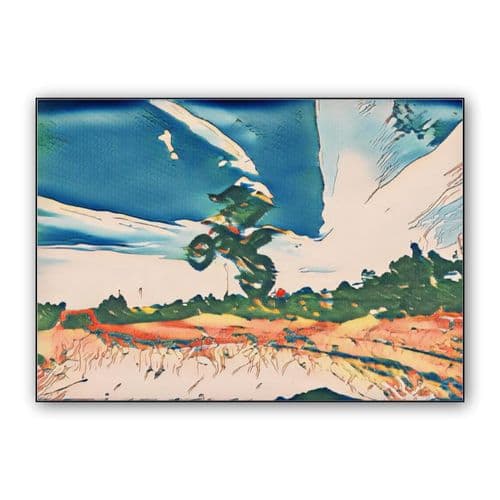 Jump wall art poster