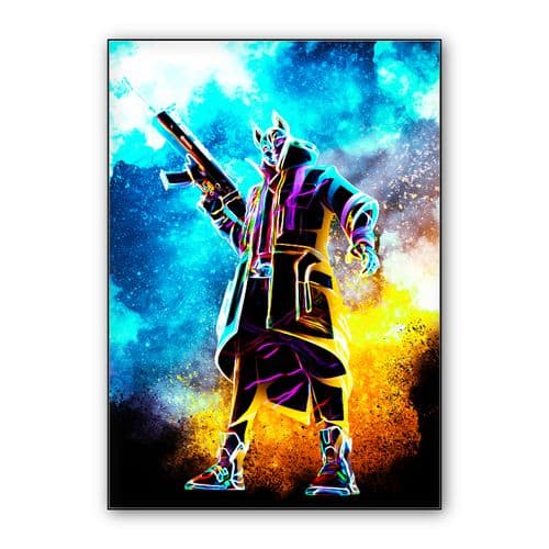 Soul of fortnite wall art poster