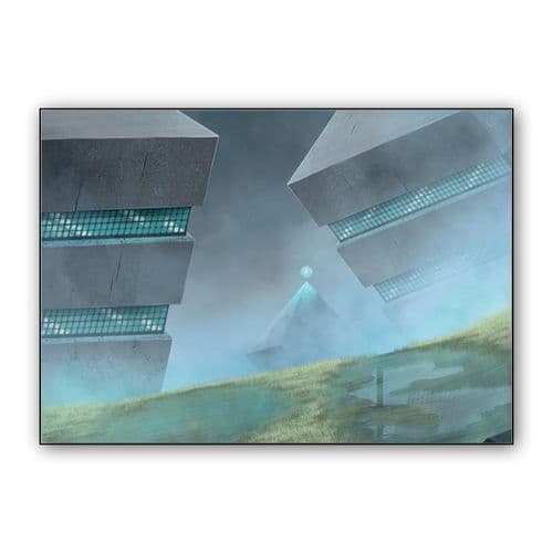 The End of the World wall art poster