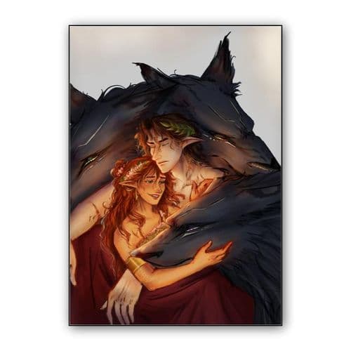 Hades and Persephone wall art poster