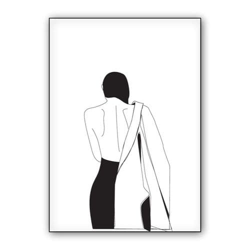 Poster silouhette wall art poster