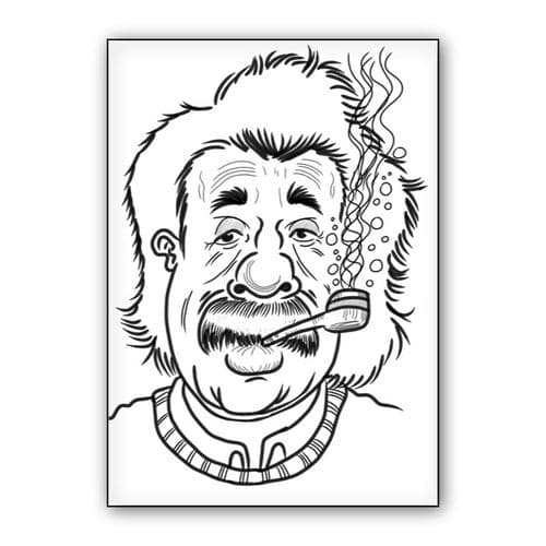 SmartEinstein wall art poster