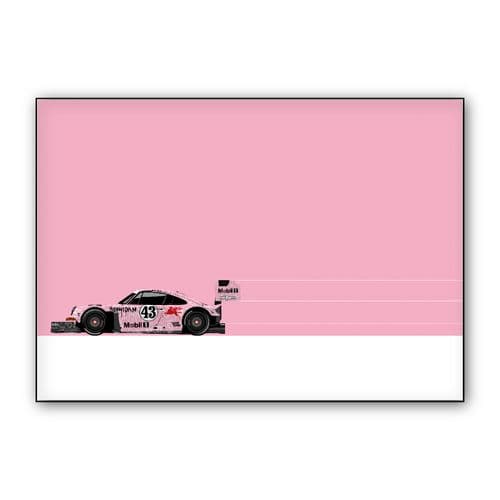 Hill Climb Monster wall art poster