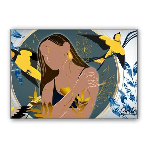 Kintsugi wall art poster