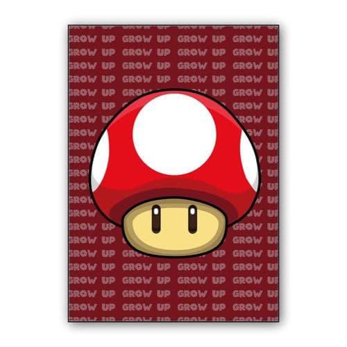Grow up wall art poster