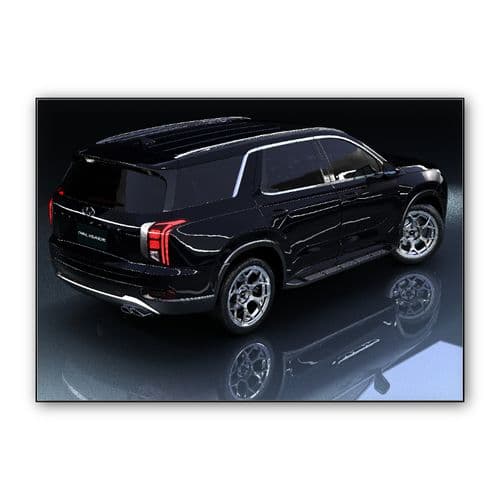 Hyundai Palisade 2019 wall art poster