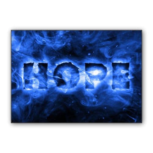 Keep hope wall art poster