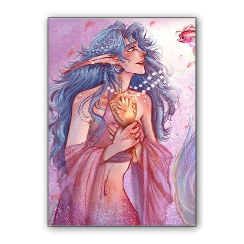 Mermay wall art poster