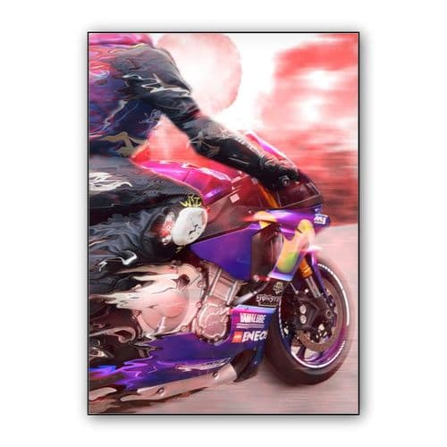 RACING #1 wall art poster