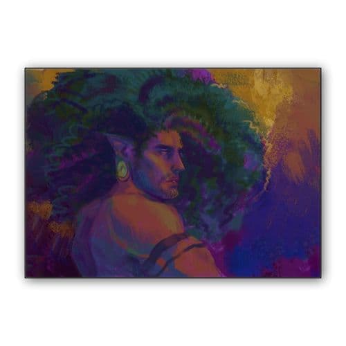 Damon wall art poster