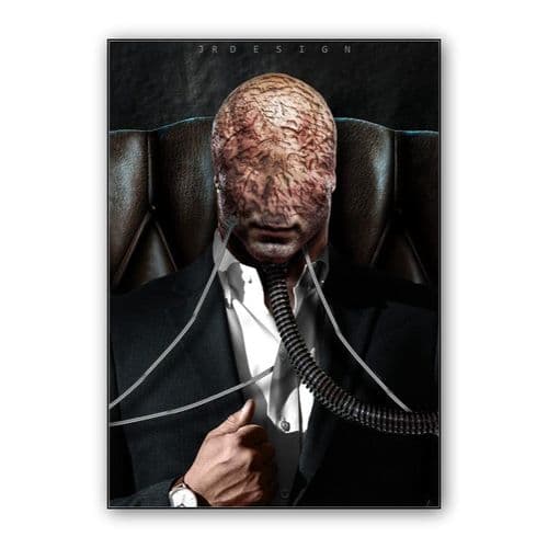 Realistic All For One wall art poster