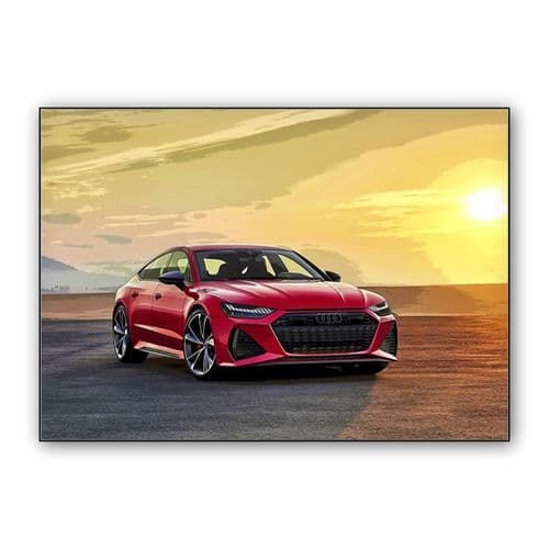 Audi RS7 wall art poster