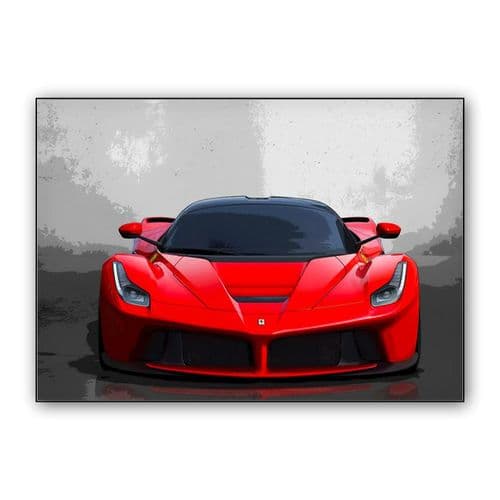 Ferrari LaFerrari wall art poster