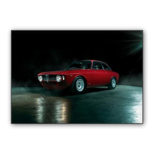 Alfa Romeo GTA wall art poster