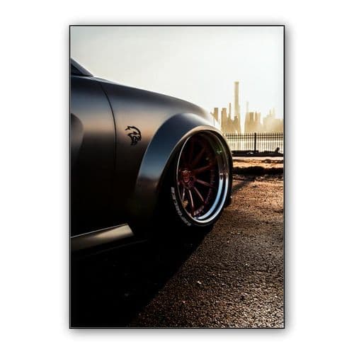 Dodge Charger SRT Hellcat Widebody wall art poster
