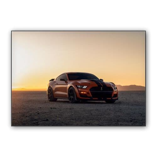 Ford Mustang Shelby GT500 wall art poster