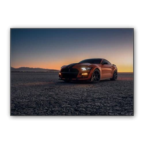 Ford Mustang Shelby GT500 wall art poster