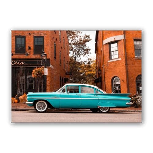Chevrolet Bel Air wall art poster