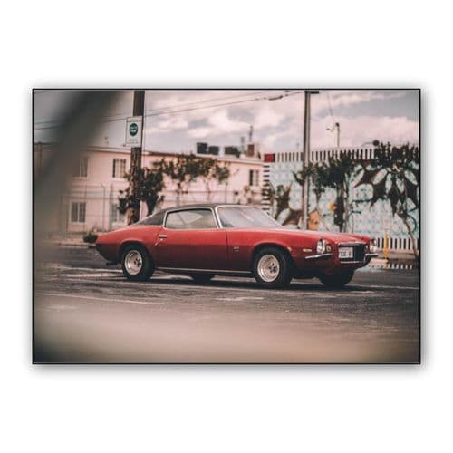 Chevrolet Camaro Z28 wall art poster