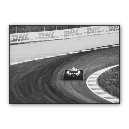 Formula 1 car wall art poster