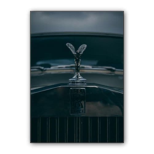 Rolls Royce Spirit of Ecstacy wall art poster