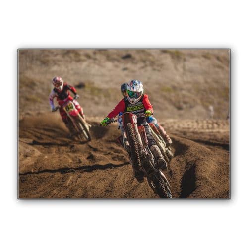 Honda CRF Motocross wall art poster