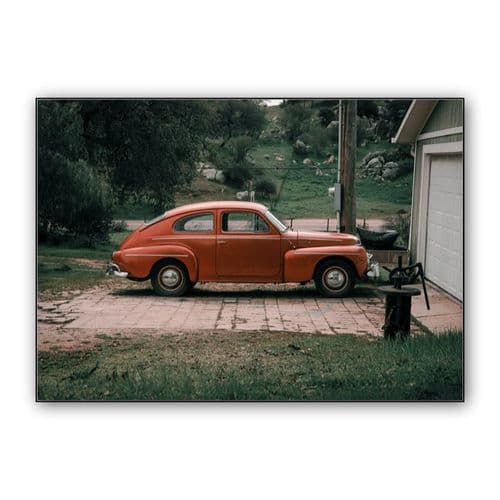 Volvo PV544 wall art poster