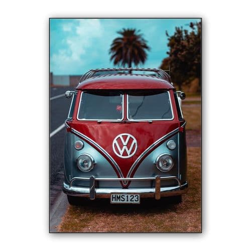 Volkswagen Transporter wall art poster