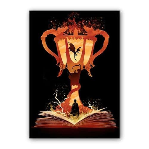 The 4th Book of Magic wall art poster