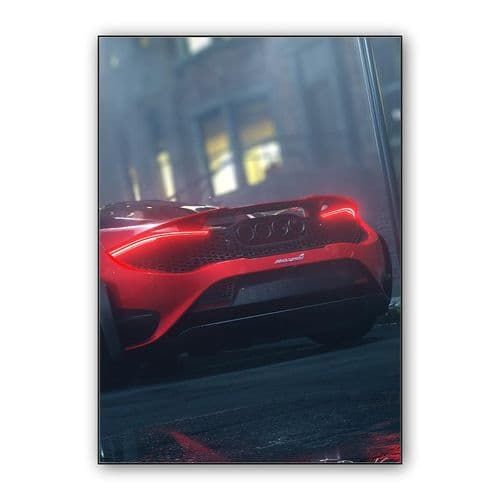 Mclaren 765LT wall art poster