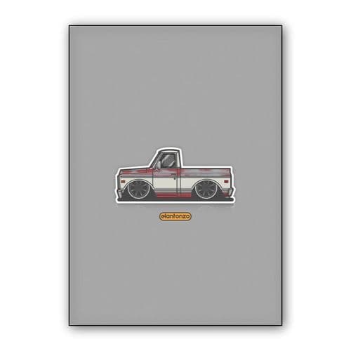 Chevrolet C20 wall art poster