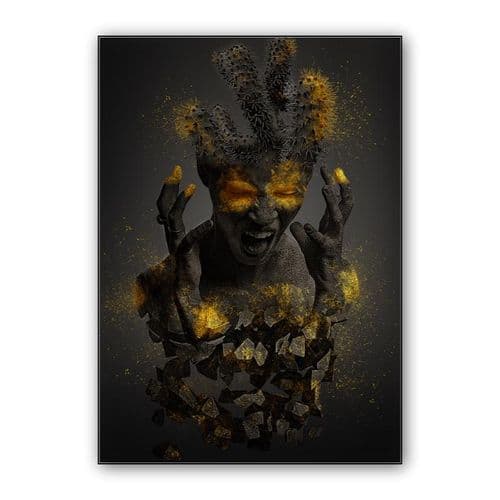 woman wall art poster