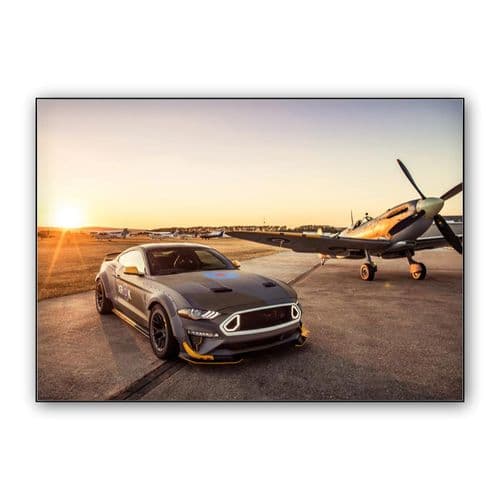 Ford Mustang GT RTR Spec 5 wall art poster