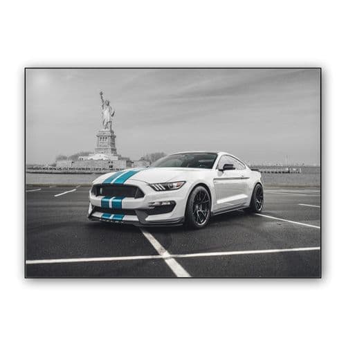 Ford Mustang Shelby GT350 wall art poster