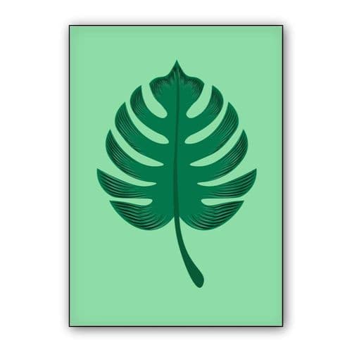 LEAF wall art poster
